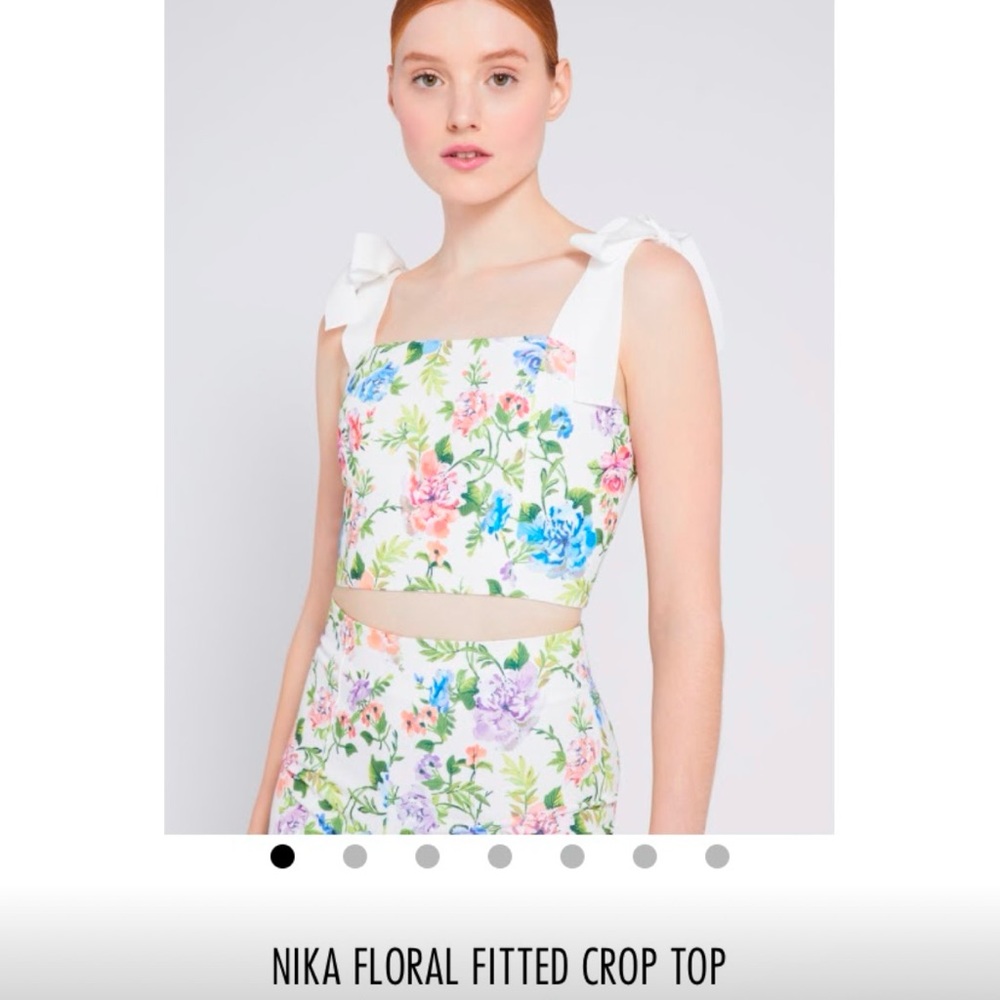 Alice and Olivia floral tank top